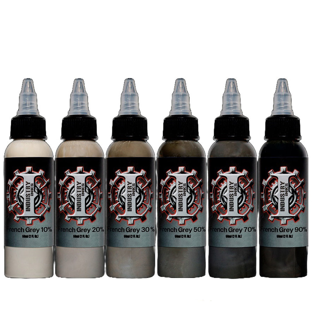 Industry Inks French Grey Set Tattoo ink