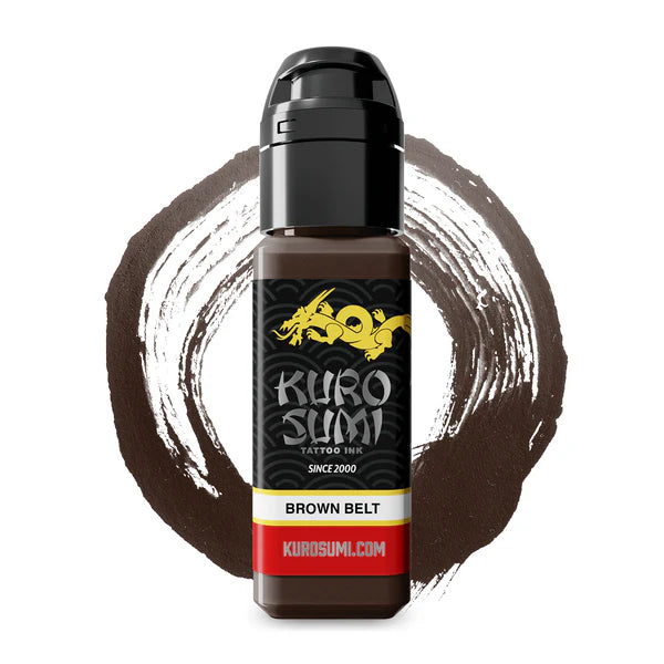 Kuro Sumi Brown Belt - Tattoo Ink