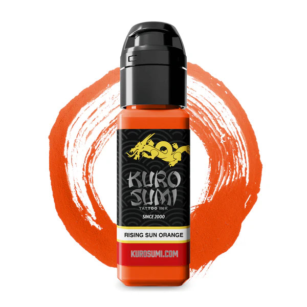 Kuro Sumi Rising Sun Orange - Tattoo Ink