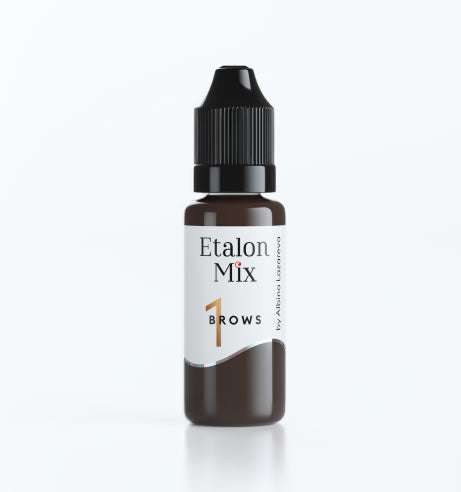Etalon Mix For Eyebrows #1 Hazelnut / Universal pmu permanent makeup ink