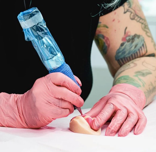 A Pound of Flesh 3D Lips Practice Skin + Piercing Body Bit