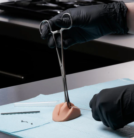 A Pound of Flesh 3D Lips Practice Skin + Piercing Body Bit