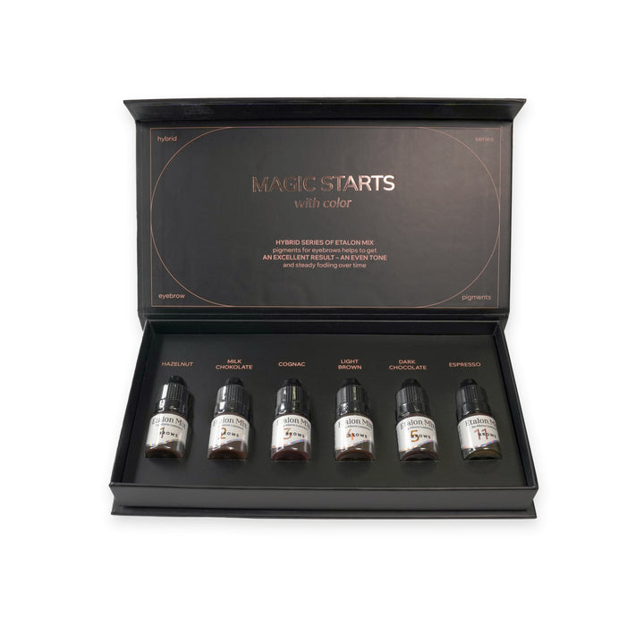 Etalon Mix Sourcils Lot de 5 Pigments Hybrid Line