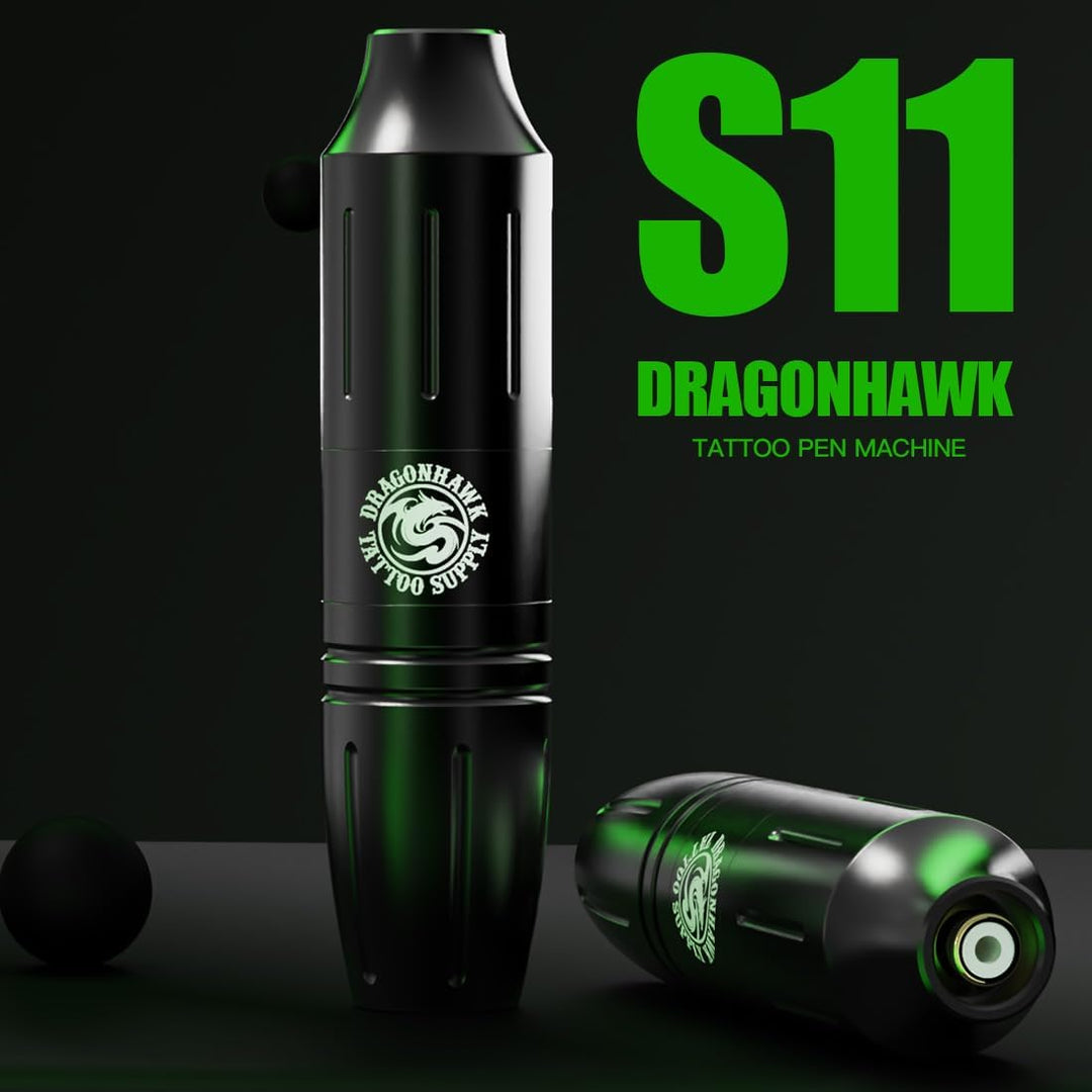 Dragonhawk Wireless Tattoo Machine Kit