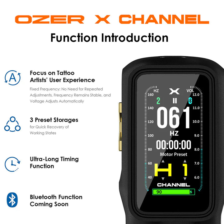 OZER X Channel Wireless Tattoo Pen