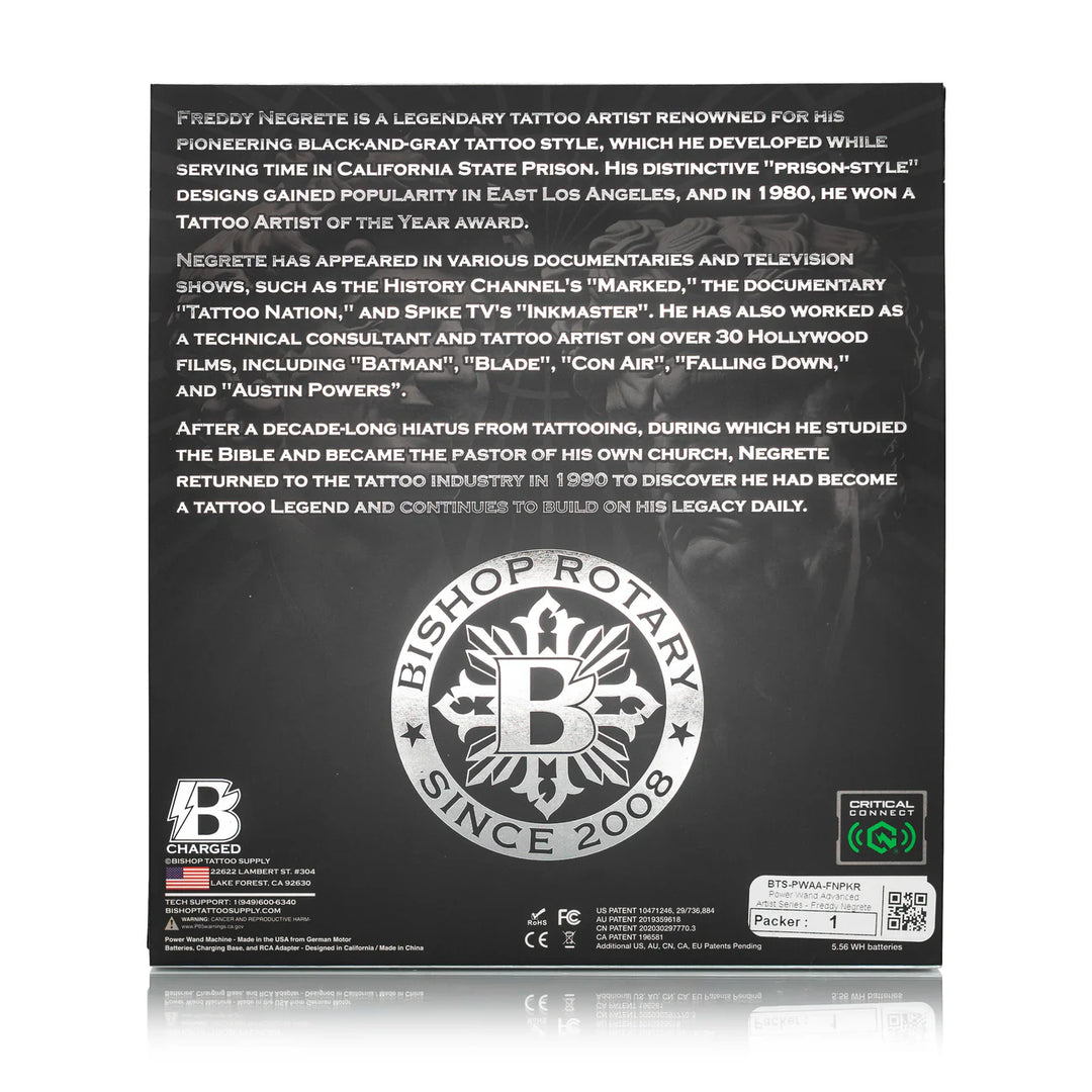 Bishop Power Wand - Advanced Artist Series Freddy Negrete Edition