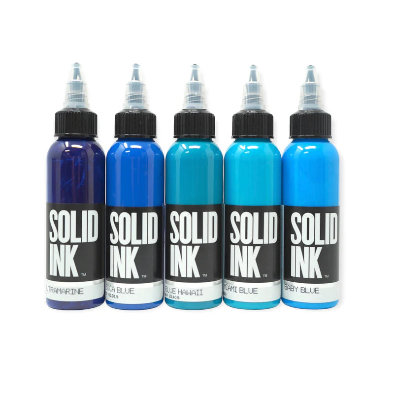 Solid Ink Blue Set
