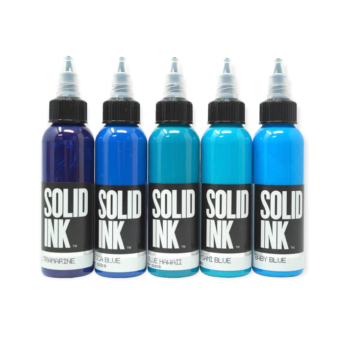 Solid Ink Blue Set