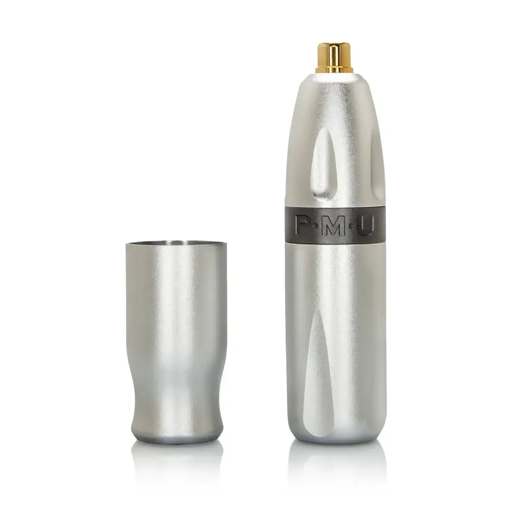 Bishop PMU Pen Silver with Grey Spline