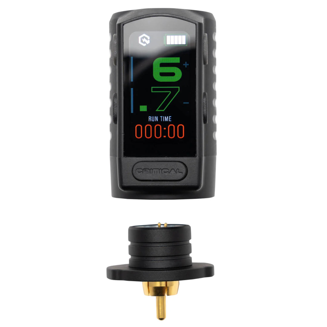 Critical Connect V3 battery, a rectangular lithium-ion battery with a capacity of 2000 mAh.