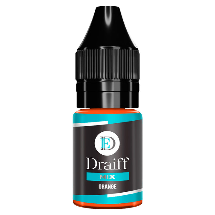 Draiff Mix Corrector Orange - Permanent Makeup Pigments 6ml bottle.