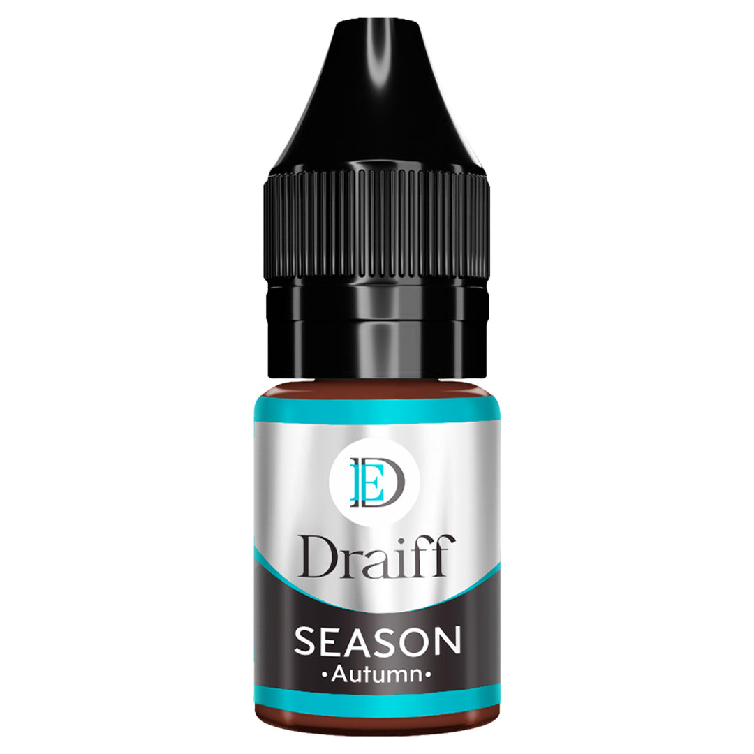 Draiff Season for Eyebrows Autumn - Permanent Makeup Pigments 6ml bottle.