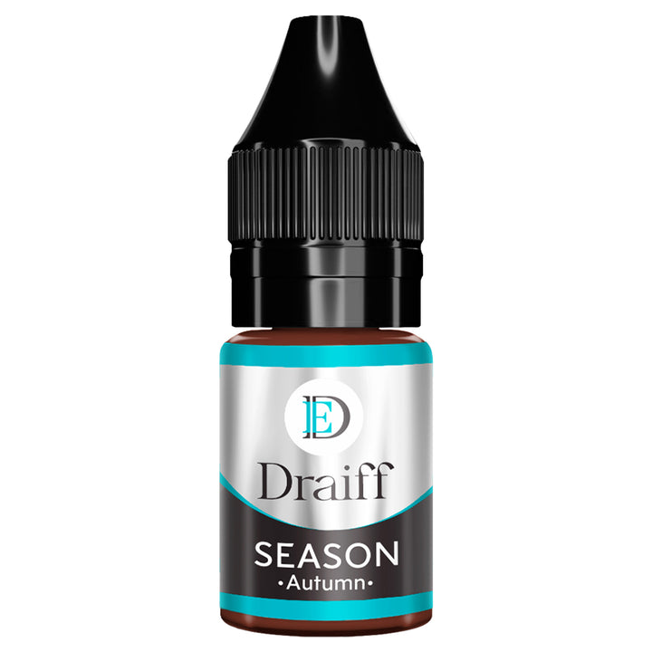 Draiff Season for Eyebrows Autumn - Permanent Makeup Pigments 6ml bottle.
