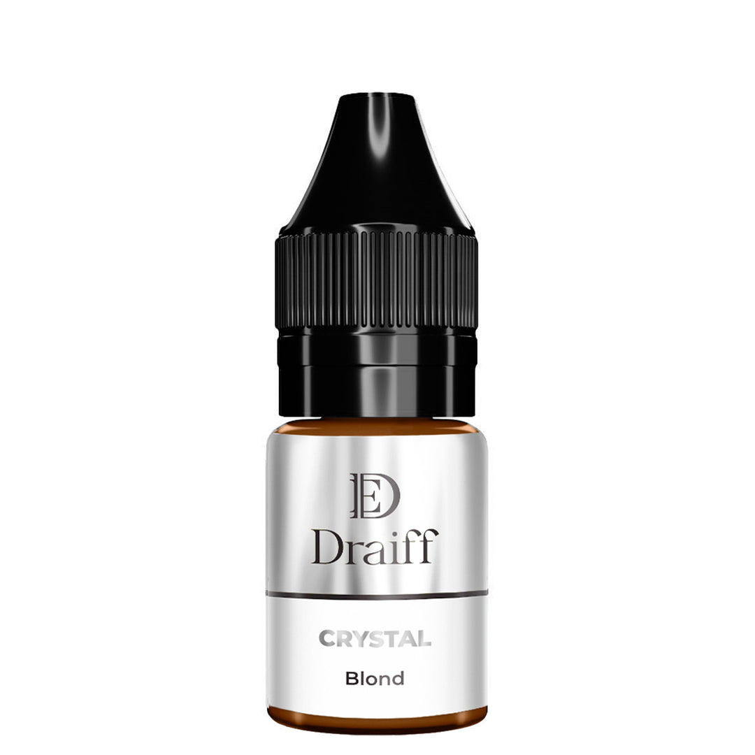 Draiff Crystal for Eyebrows Blond - Permanent Makeup Pigments 6ml bottle.