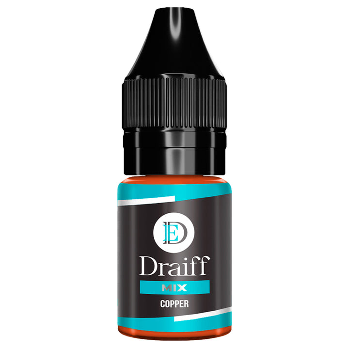 Draiff Mix Corrector Copper - Permanent Makeup Pigments 6ml bottle.
