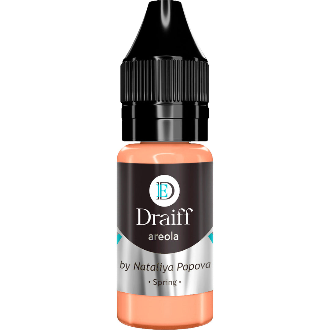 Draiff Pigment for Areola Spring - Permanent Makeup Pigments 10ml bottle.