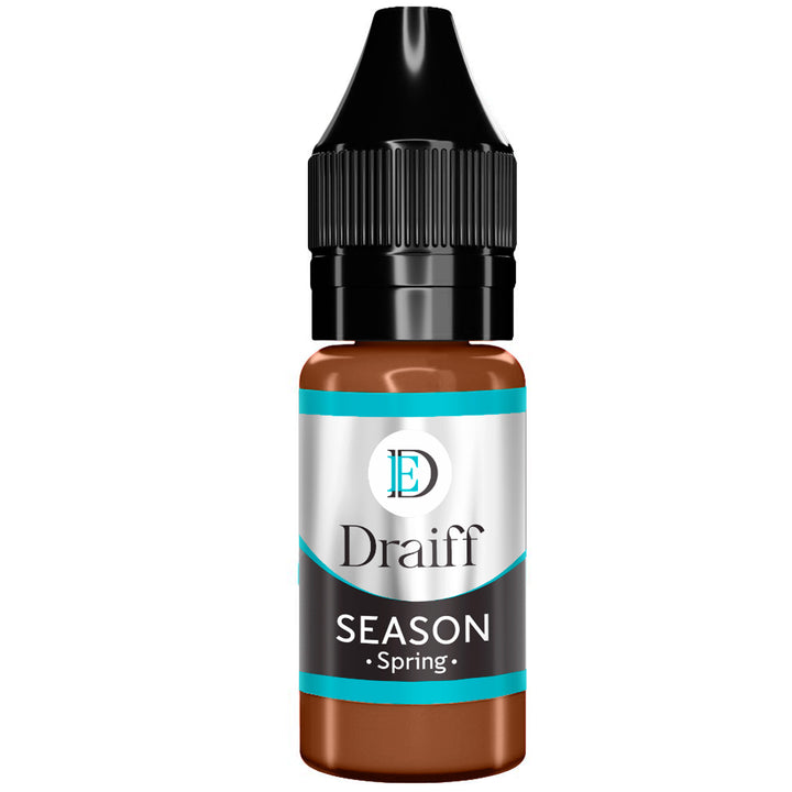Draiff Season for Eyebrows Spring - Permanent Makeup Pigments 10ml bottle.