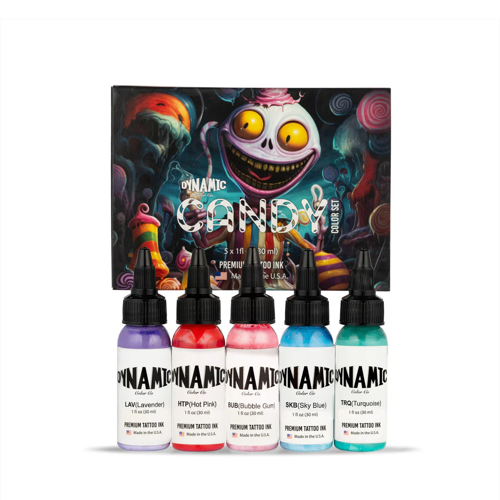 Dynamic Candy Color Tattoo Ink Set
