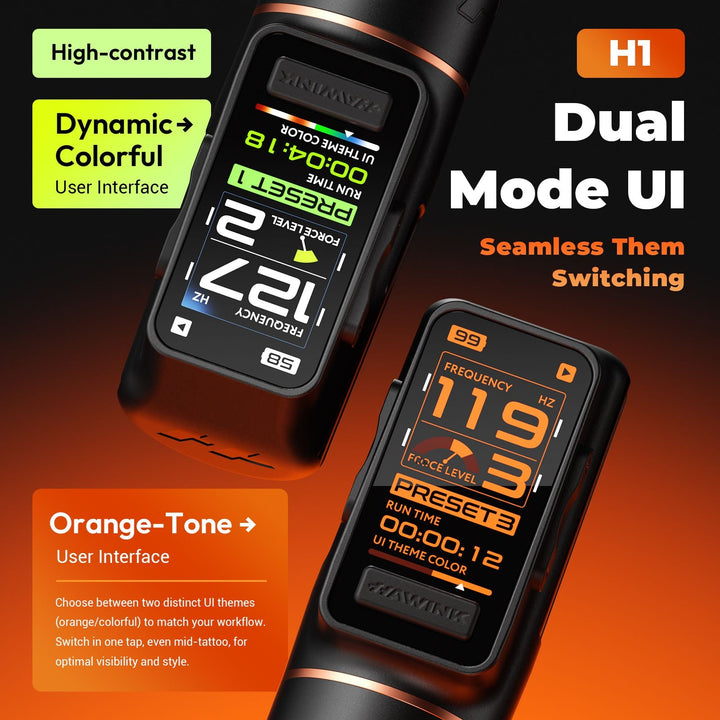 Hawink H1 display UI