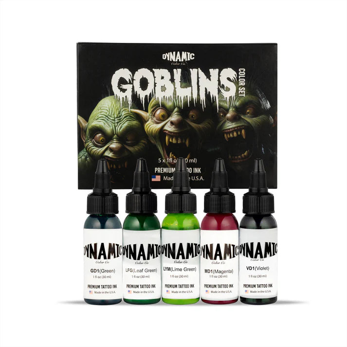 Dynamic Goblins Tattoo Ink Set
