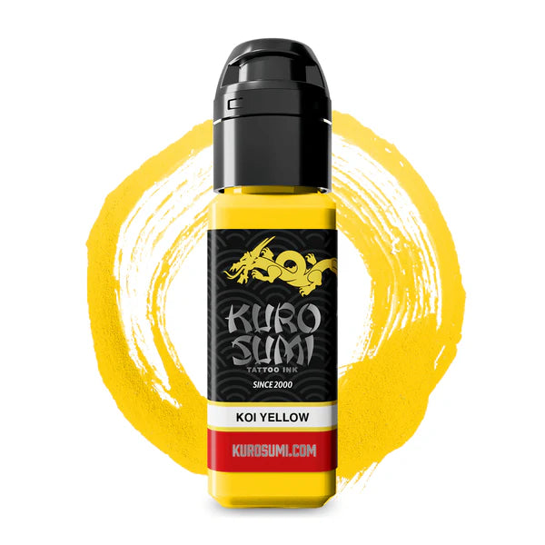 Kuro Sumi Koi Yellow - Tattoo Ink