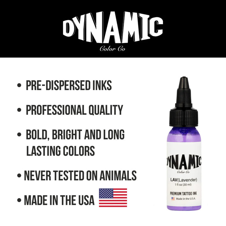 Dynamic Lavender Tattoo Ink