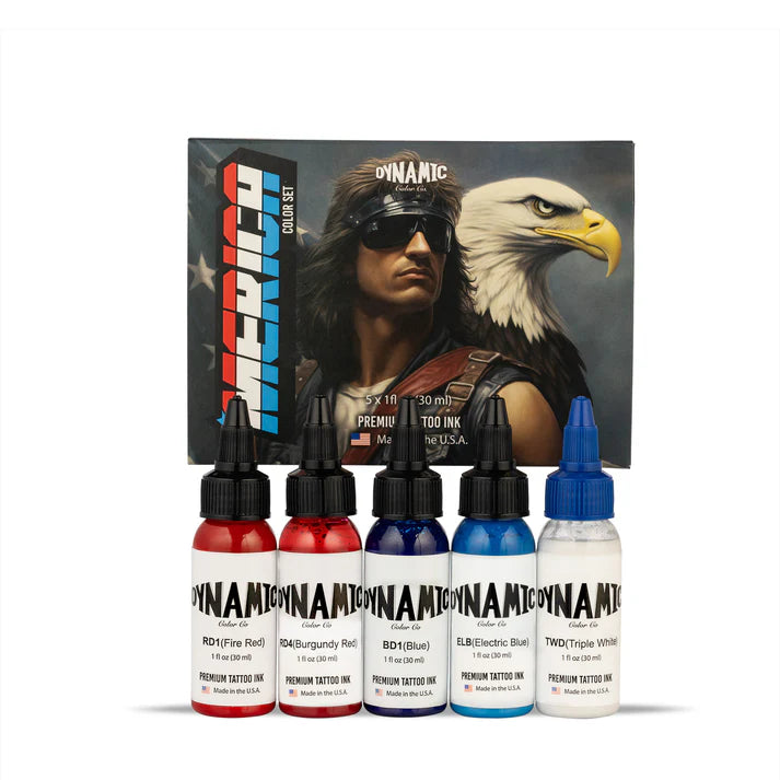 Dynamic Merica Tattoo Ink Set