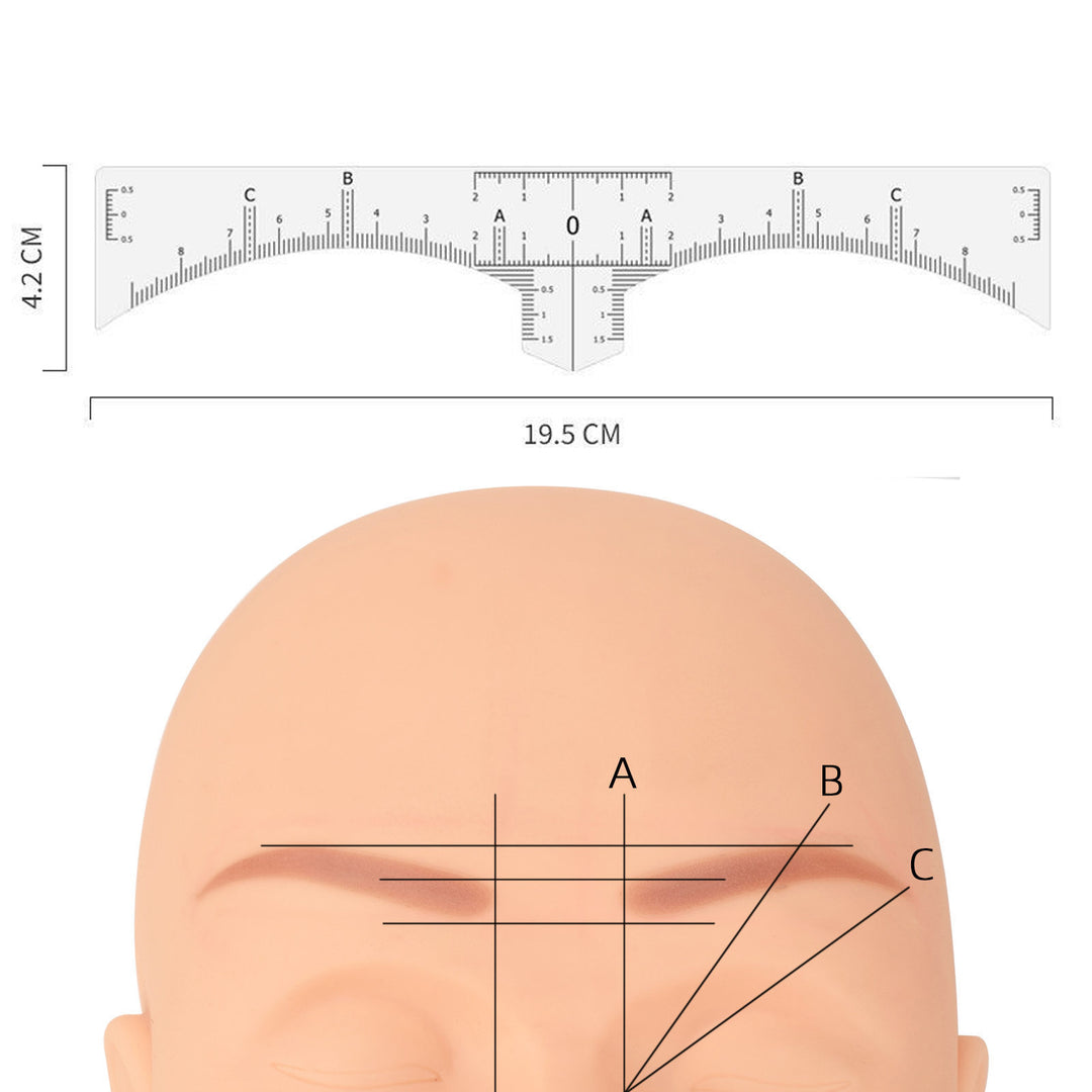 Nord Disposable Eyebrow Rulers