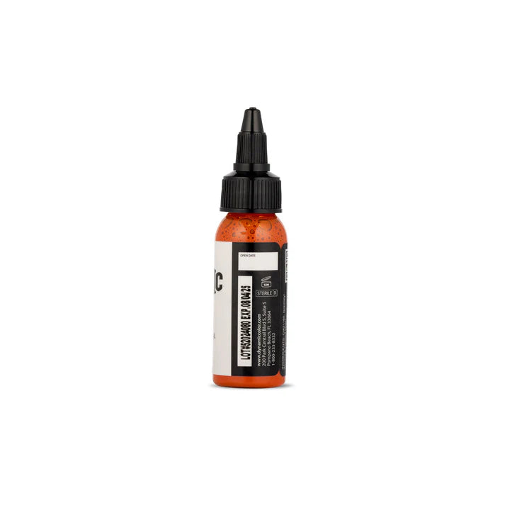Dynamic Orange Tattoo Ink