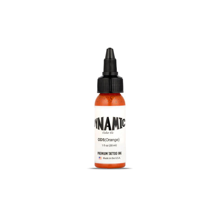 Dynamic Orange Tattoo Ink