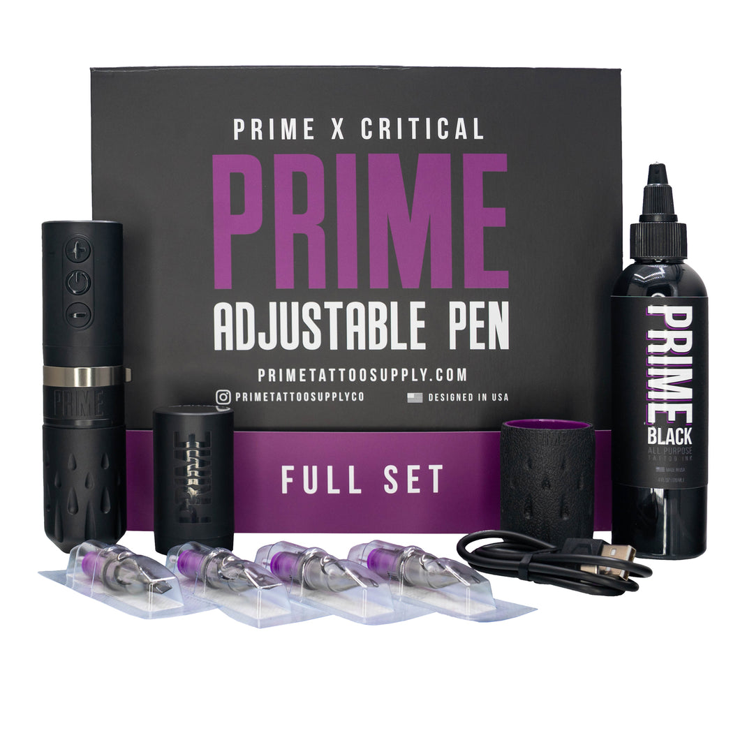 Pre Order Prime Adjustable Stroke Wireless Tattoo Machine Pen