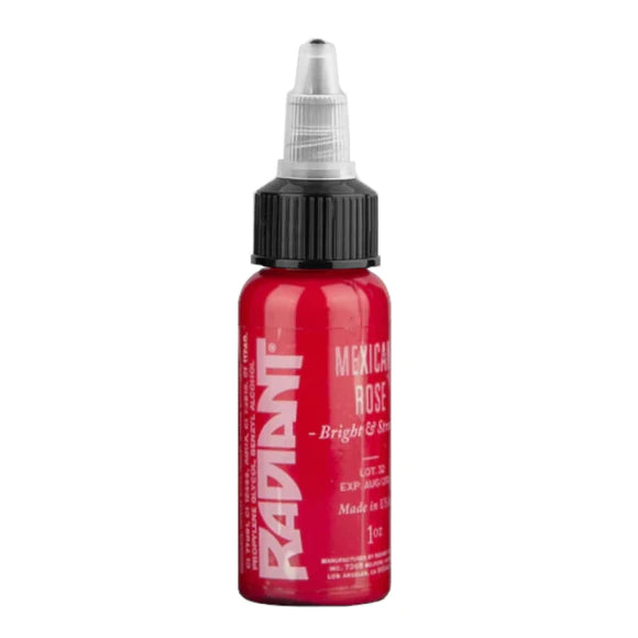 Radiant Mexican Rose Tattoo Ink