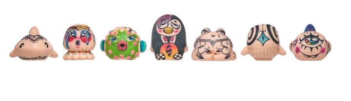 A Pound of Flesh Mini Animals — Ocean Edition — 7 Tattooable Critters