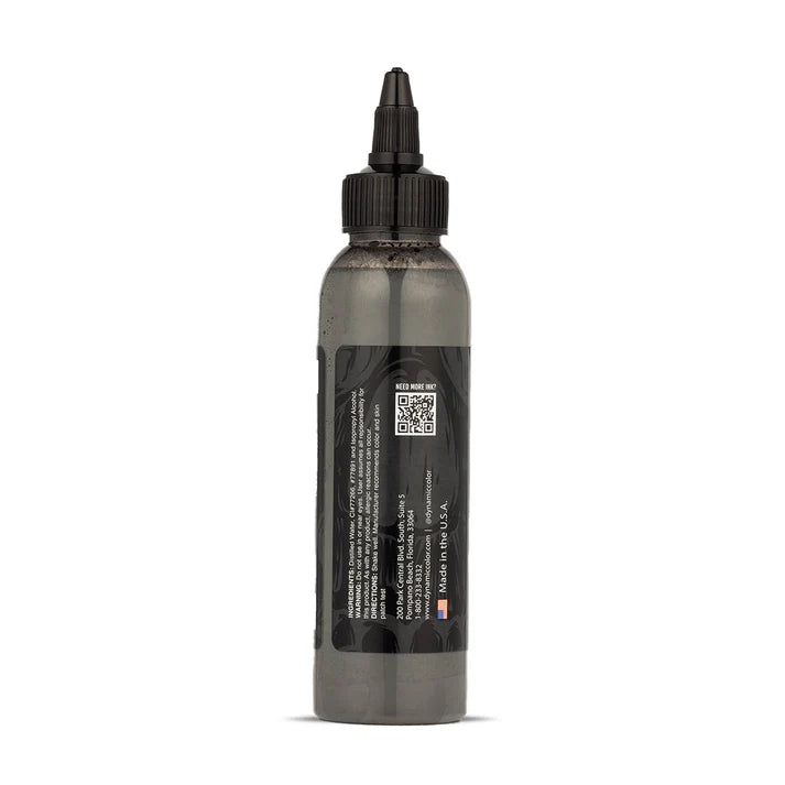 Dynamic Dark Grey Tattoo Ink