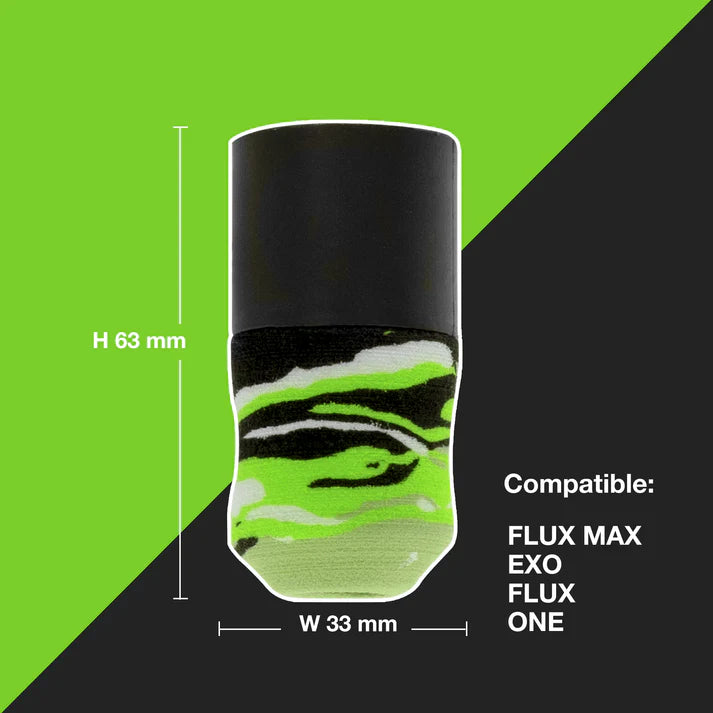 Fk Irons Classic 33mm Disposable Foam Grip - Box of 24 Neon Camo