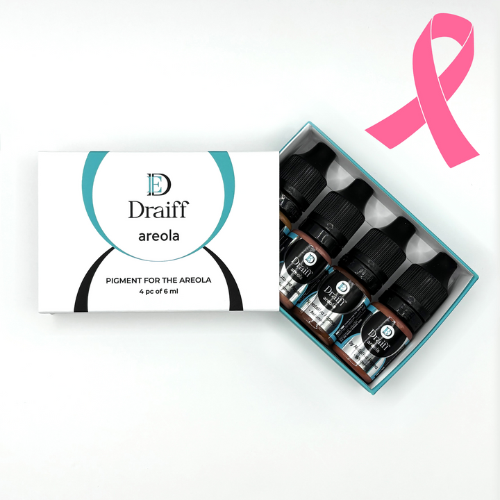 Draiff Pigments for Areola Set - Permanent Makeup Pigments