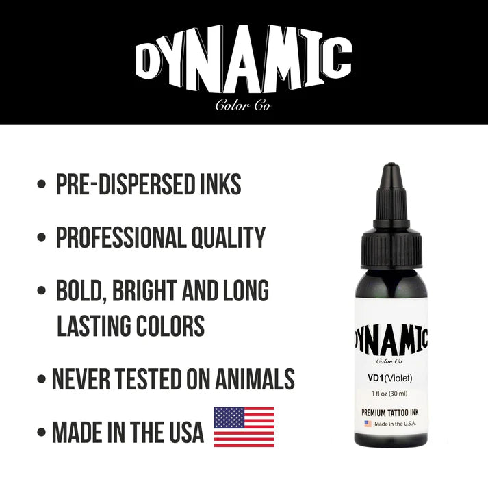 Dynamic Violet Tattoo Ink