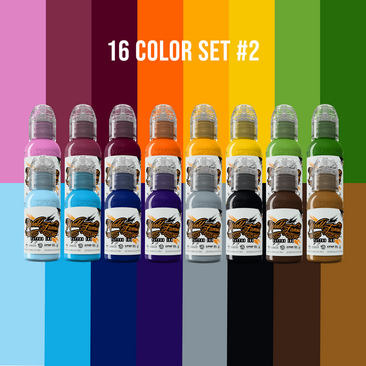World Famous 16 Color Set #2