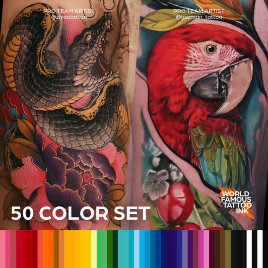 World Famous 50 Color Ink Set