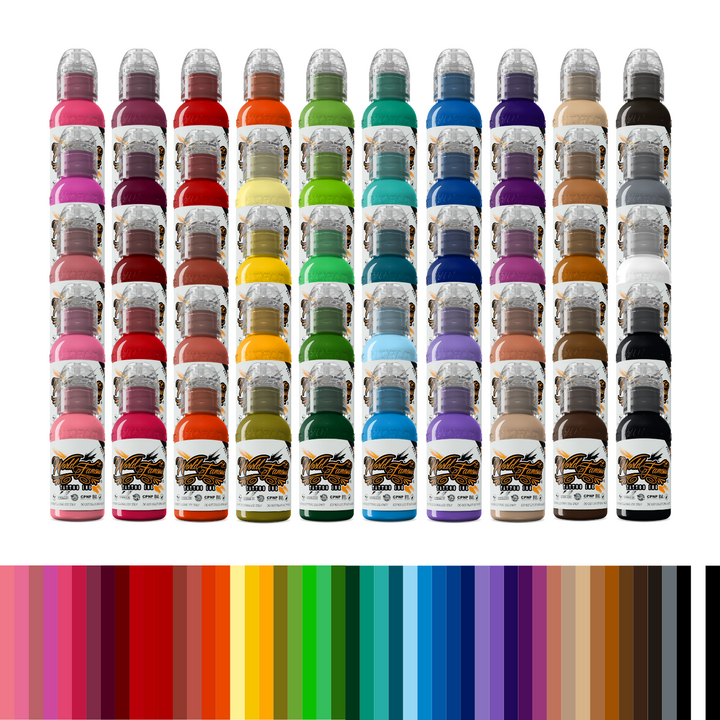 World Famous 50 Color Ink Set