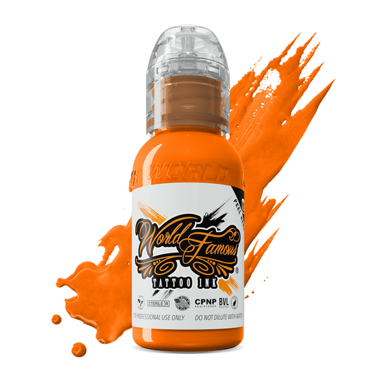 World Famous Acropolis Orange Pastel Tattoo Ink - Maple Tattoo Supply