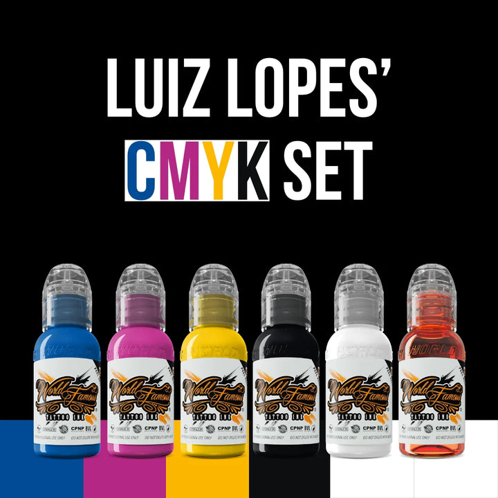 World Famous 6 Bottles Luiz Lopes CMYK Set