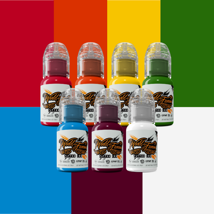 World Famous 7 Color Simple Set