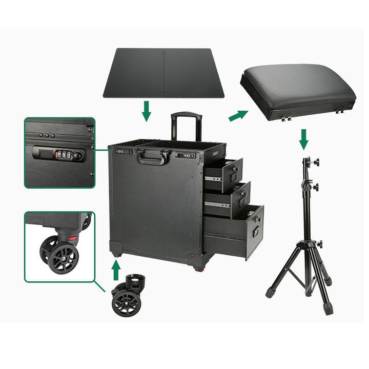 Work Station Arm Rest Portable disassembled