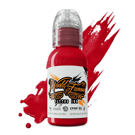World Famous Jack The Ripper Red Tattoo Ink