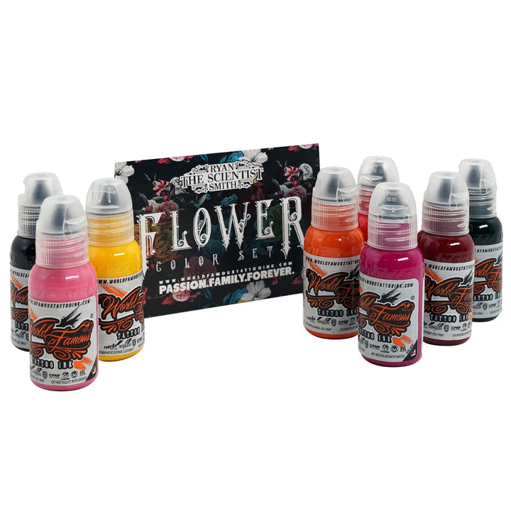 World Famous 8 Color Ryan Smith Flower Set