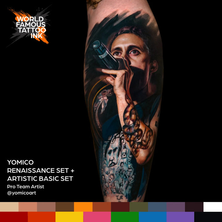 World Famous 8 Color Yomico Artistic Basic Ink Set