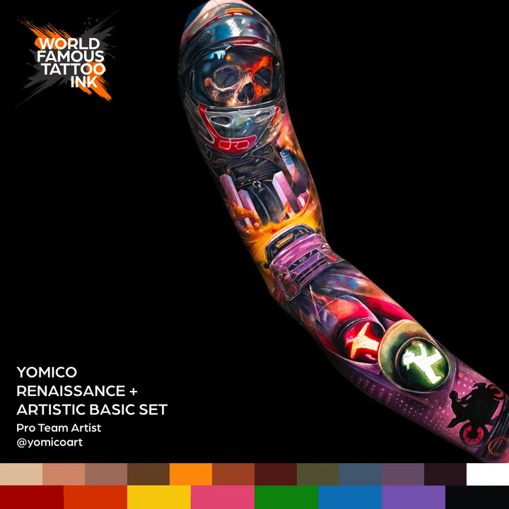 World Famous 8 Color Yomico Artistic Basic Ink Set