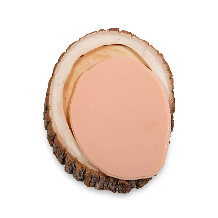 A Pound of Flesh Gallery Series Tattooable Synthetic Round Wooden Plank — Small