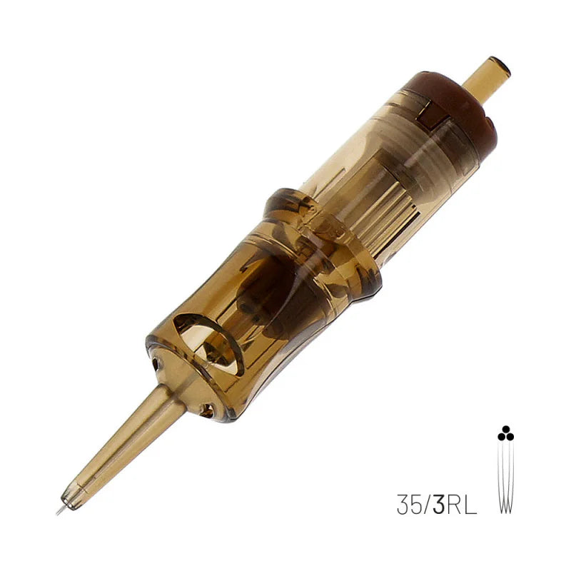 Kwadron Hybrid Tattoo Cartridge System - Round Shader